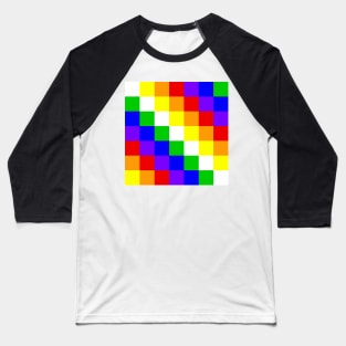 Wiphala (color modification) Baseball T-Shirt